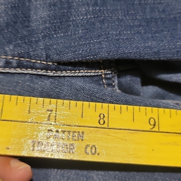 Maurices Raw Hem Slim Straight Leg Medium Jeans - Picture 6 of 9